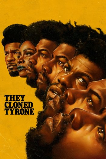 They Cloned Tyrone dvd release poster
